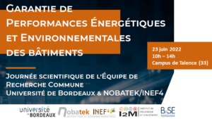 NOBATEK INEF4 garantie de performance énergétique